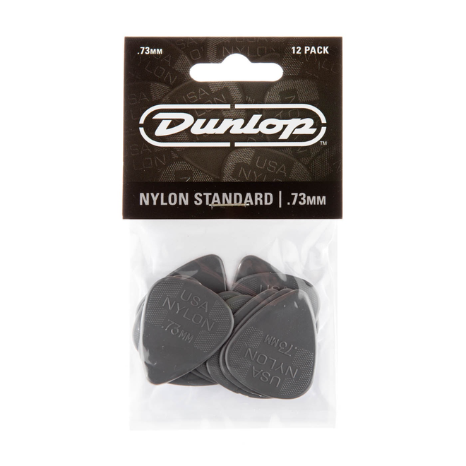 Jim Dunlop Nylon Standard Picks, .73 (12 Pack)