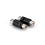 Hosa GRA-101 RCA Couplers (2 Pack)