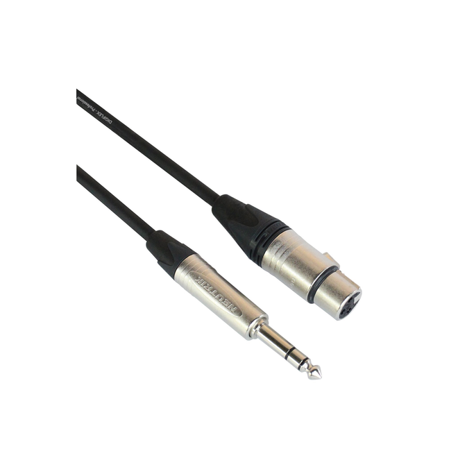 Digiflex Tourflex Series XLRF to TRS Cable, 15’