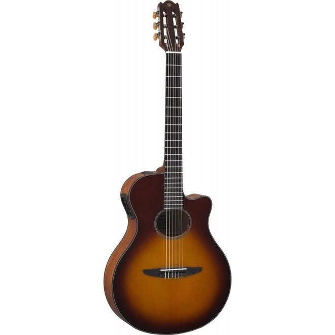 Yamaha NTX1 Acoustic-Electric Classical Guitar, Brown Sunburst