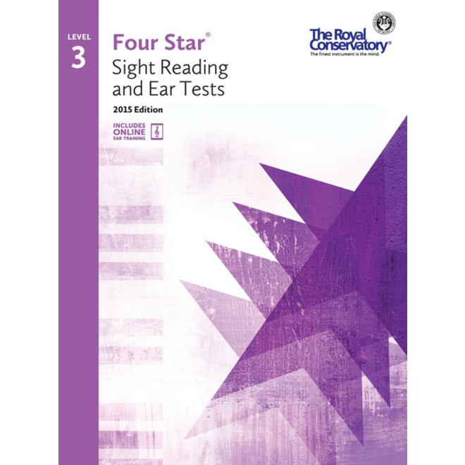 RCM Four Star Sight Reading & Ear Tests, Level 3