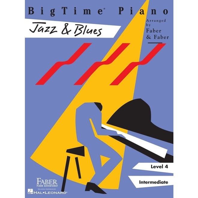 Hal Leonard - Faber BigTime Piano, Level 4, Jazz & Blues
