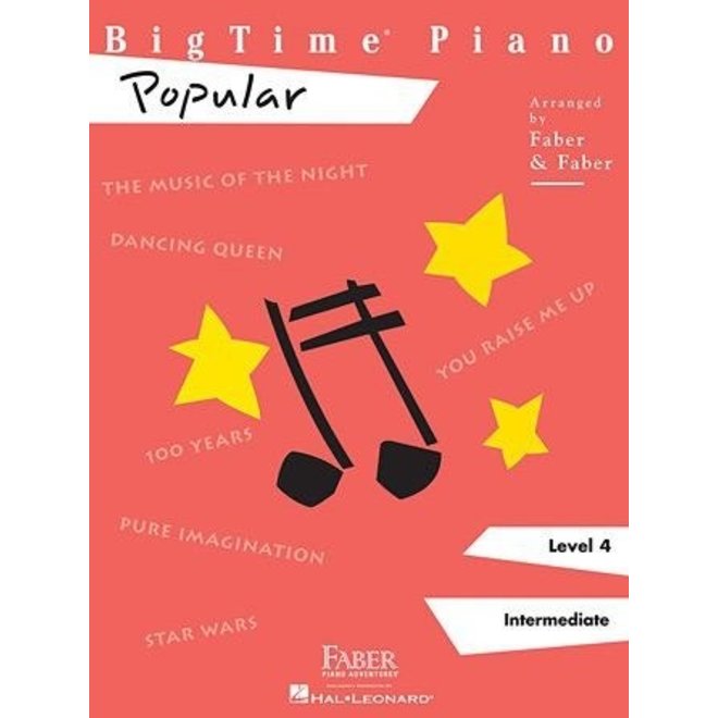 Hal Leonard Faber BigTime Piano, Level 4, Popular