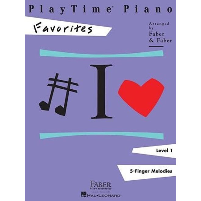 Hal Leonard Faber PlayTime Piano, Level 1, Favorites