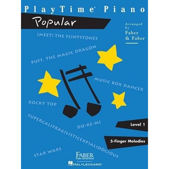 Hal Leonard Faber PlayTime Piano, Level 1, Popular