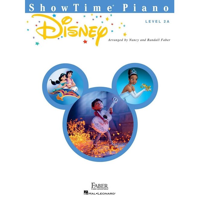 Hal Leonard Faber ShowTime Piano, Level 2A, Disney