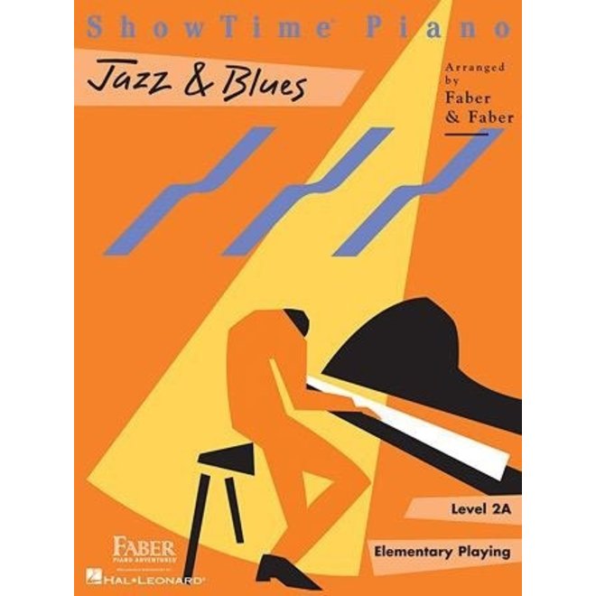 Hal Leonard Faber ShowTime Piano, Level 2A, Jazz & Blues