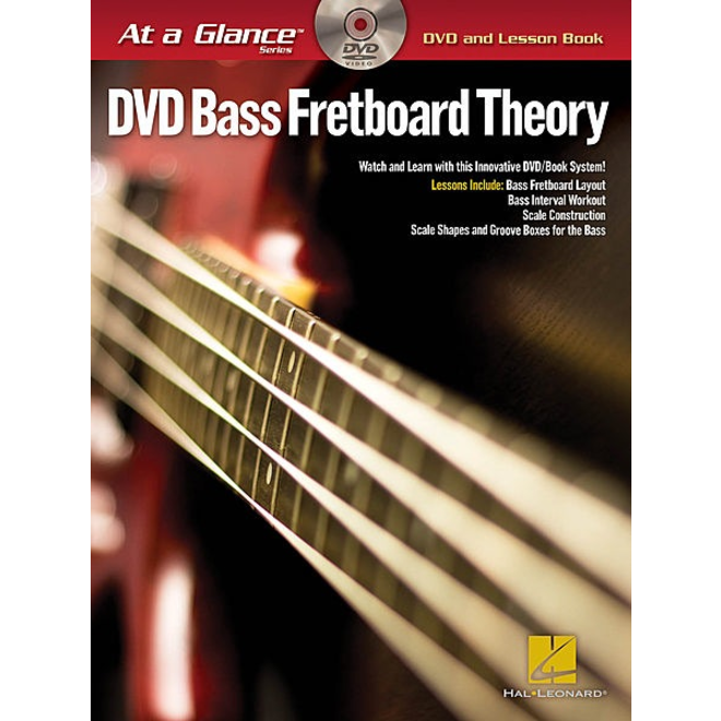 Hal Leonard - At a Glance Bass Series, Book/DVD Pack, Bass Fretboard Theory