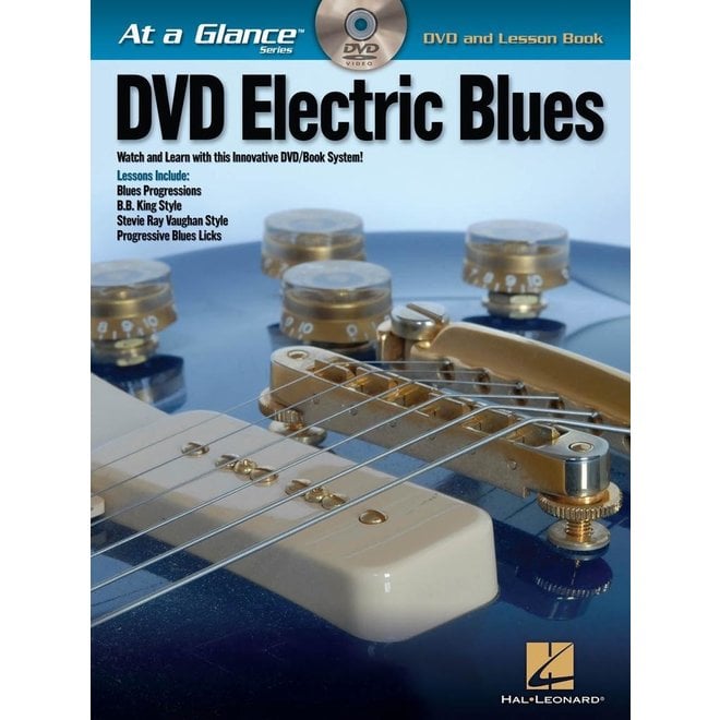 Hal Leonard - At a Glance Guitar Series, Book/DVD Pack, Electric Blues