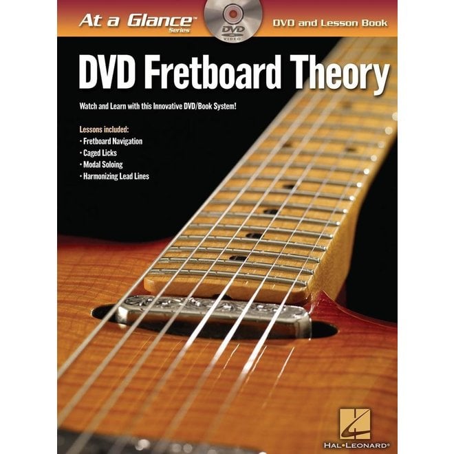 Hal Leonard At a Glance Guitar Series, Book/DVD Pack, Fretboard Theory