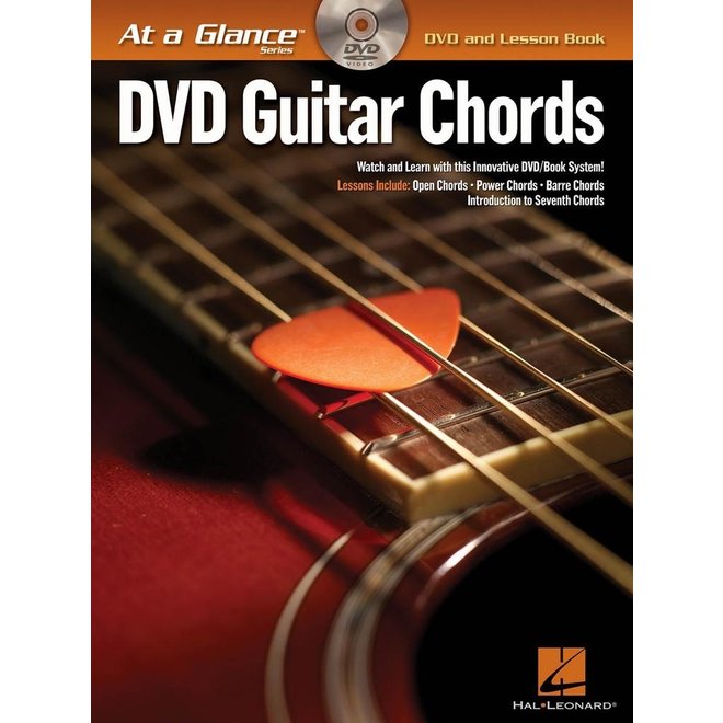 Hal Leonard At a Glance Guitar Series, Book/DVD Pack, Guitar Chords