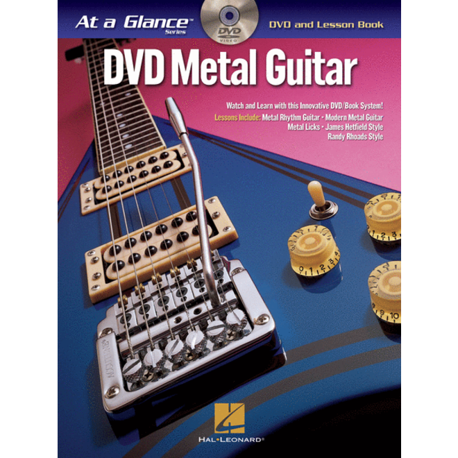 Hal Leonard - At a Glance Guitar Series, Book/DVD Pack, Metal Guitar