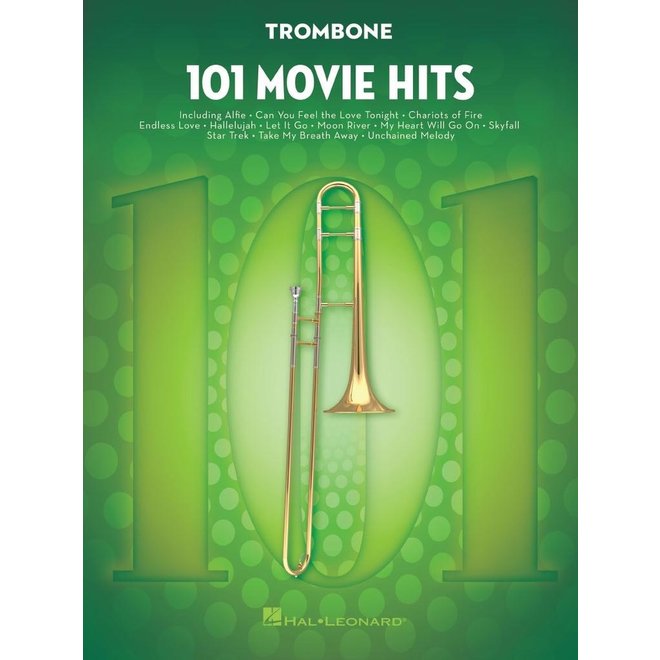 Hal Leonard 101 Movie Hits, Trombone