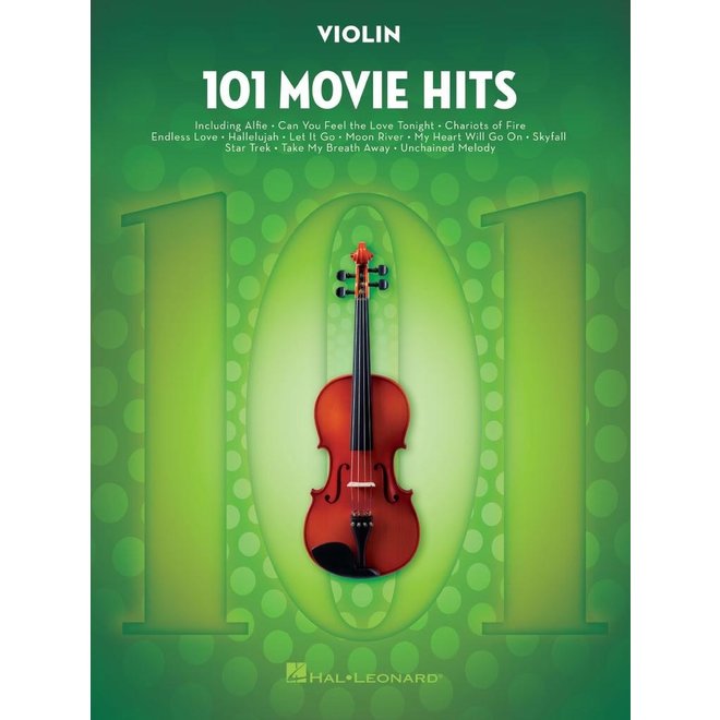 Hal Leonard 101 Movie Hits, Violin