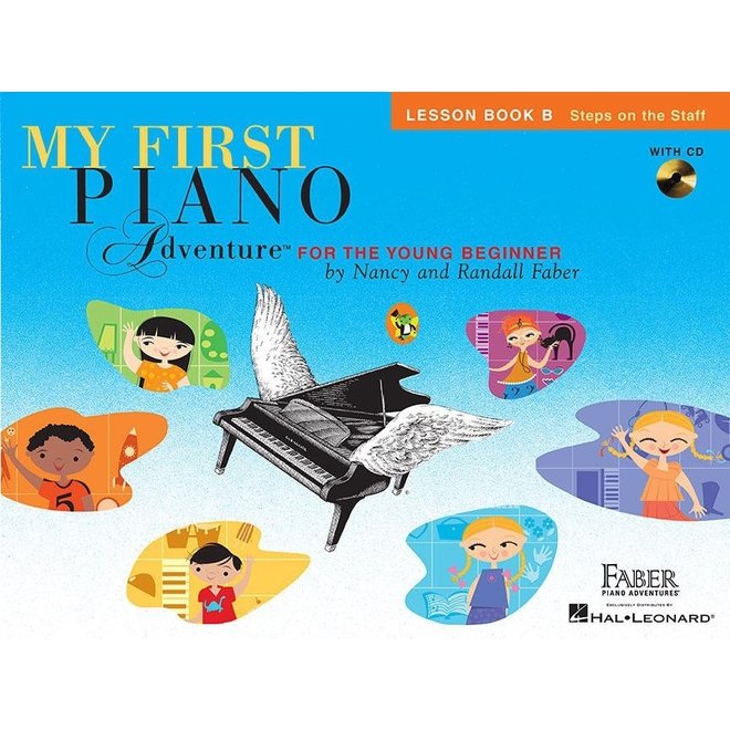 Faber My First Piano Adventure for the Young Beginner, Lesson, Book B