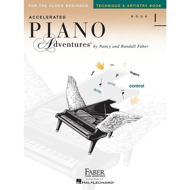 Piano Adventures For The Older Beginner, Book 1, Technique & Artistry