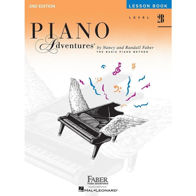 Faber Piano Adventures Level 2B Lesson Book