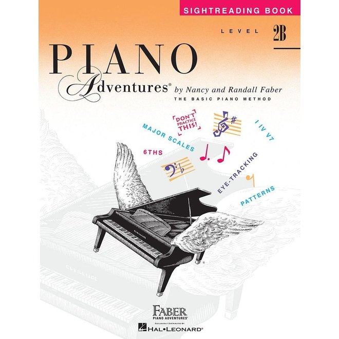 Piano Adventures Sightreading Book, Level 2B
