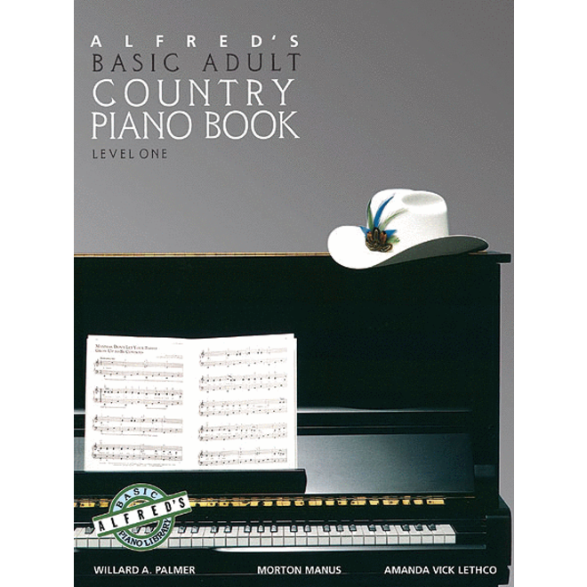 Alfred's Basic Adult Piano Course: Country Book 1