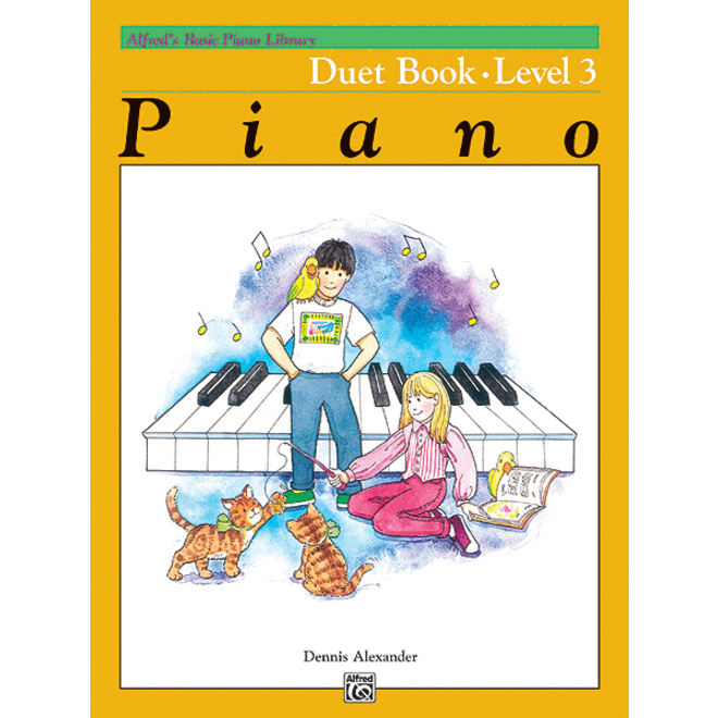 Alfred's Basic Piano Library: Duet Book, Level 3