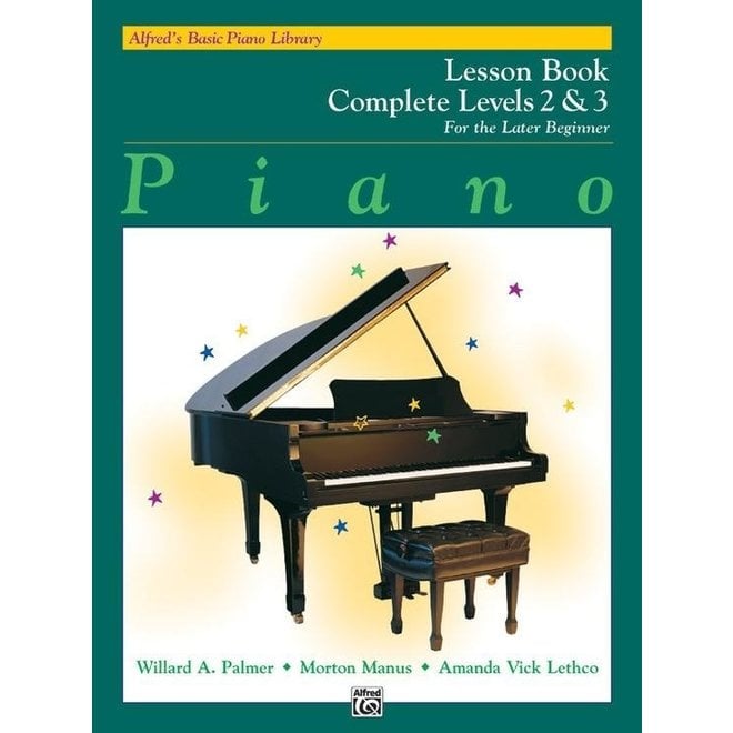 Alfred's Basic Piano Library: Lesson Book, Complete Level 2 & 3