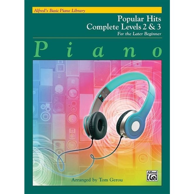 Alfred's Basic Piano Library: Popular Hits, Complete Level 2 & 3