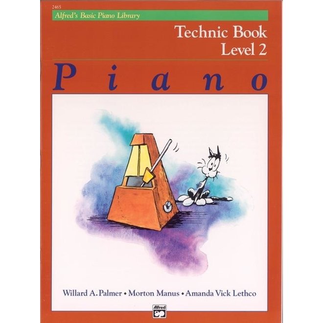 Alfred's Basic Piano Library: Technic Book, Level 2