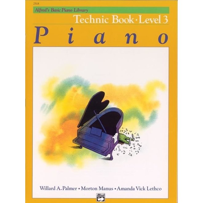 Alfred's Basic Piano Course: Technic Book 3
