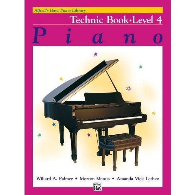 Alfred's Basic Piano Course: Technic Book 4