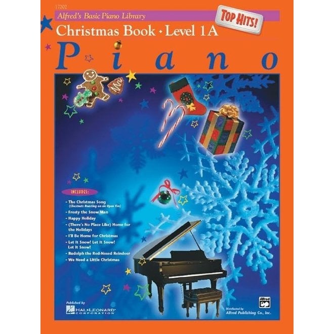 Alfred's Basic Piano Course: Top Hits Christmas, Book 1A