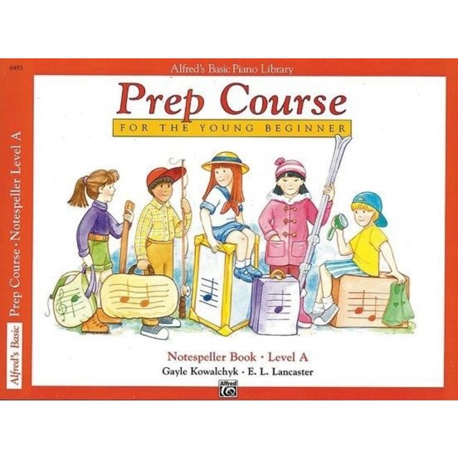Alfred's Basic Piano Prep Course: Notespeller Book, Level A