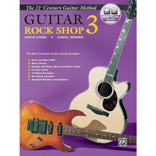 Alfred's The 21st Century Guitar Method, Rock Shop 3 w/CD