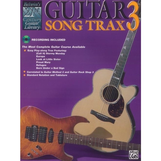 Alfred's The 21st Century Guitar Method, Song Trax 3 w/CD