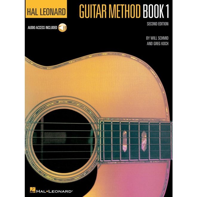 Hal Leonard Guitar Method Book 1 w/Online Media