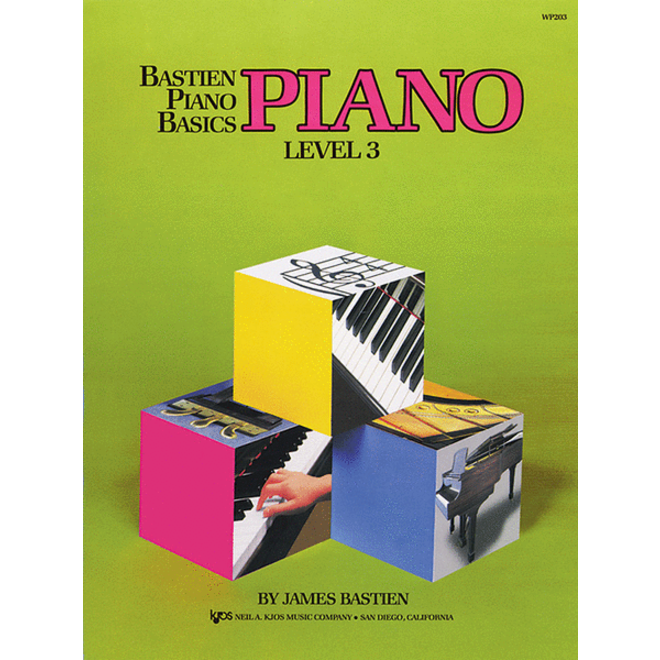 Bastien Piano Basics, Level 3 Piano