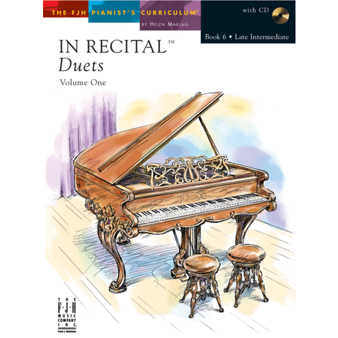 FJH In Recital, Duets Book 6 w/online audio