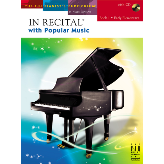 FJH In Recital, Popular Music Book 1 w/CD