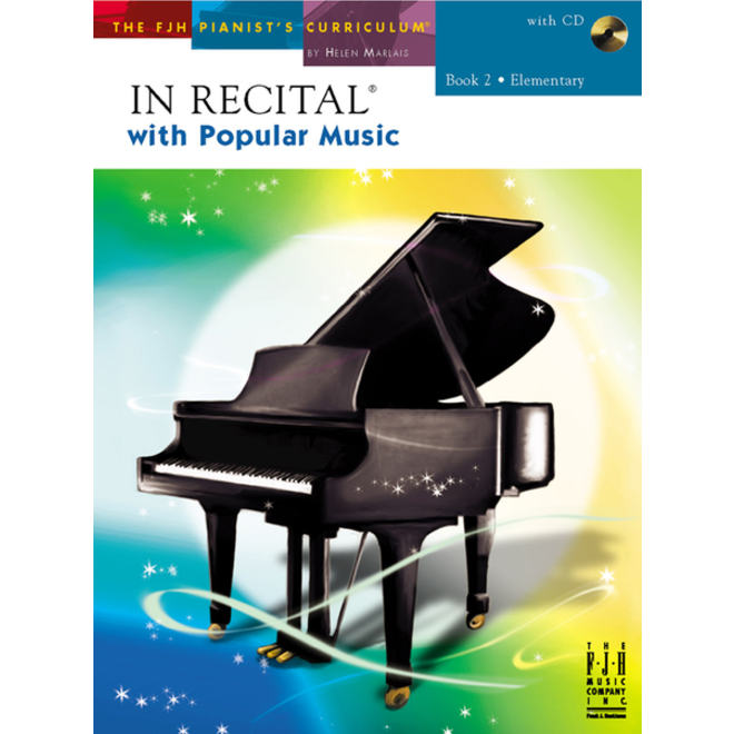 FJH In Recital, Popular Music Book 2 w/CD