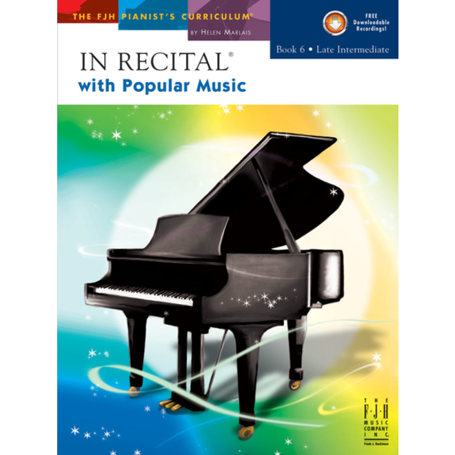 FJH In Recital, Popular Music Book 6 w/CD