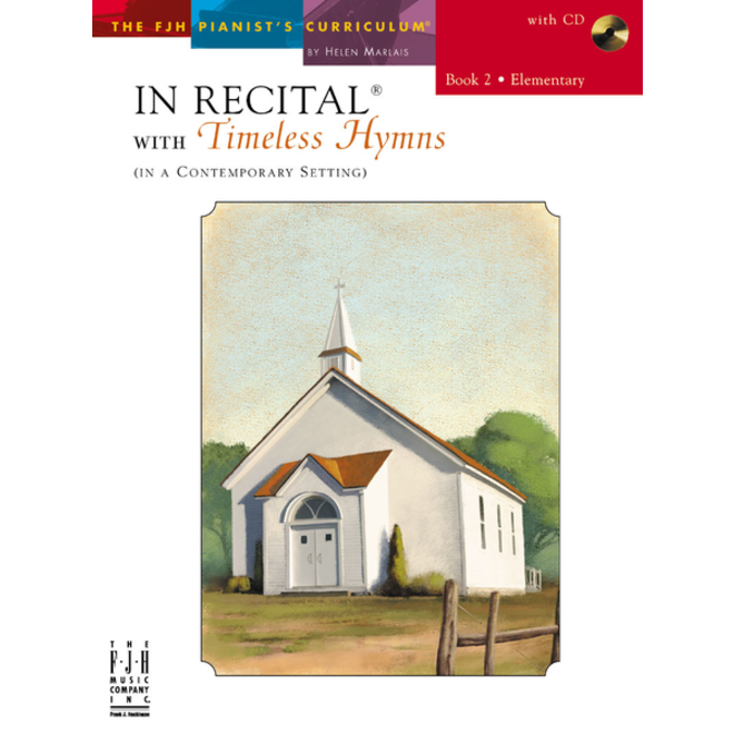 FJH In Recital, Timeless Hymns, Book 2 w/online audio