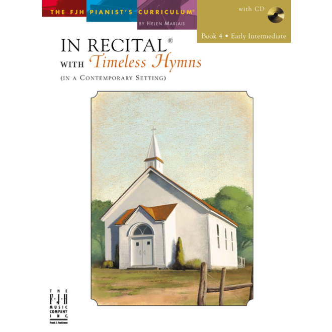 FJH In Recital, Timeless Hymns, Book 4 w/online audio
