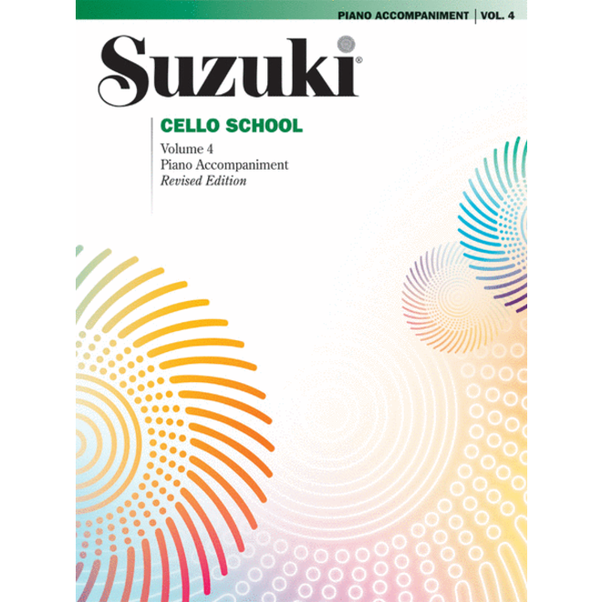 Suzuki Cello School, Volume 4, Piano Accompaniment