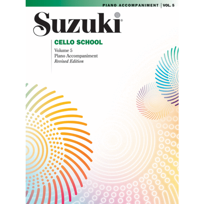 Suzuki Cello School, Volume 5, Piano Accompaniment