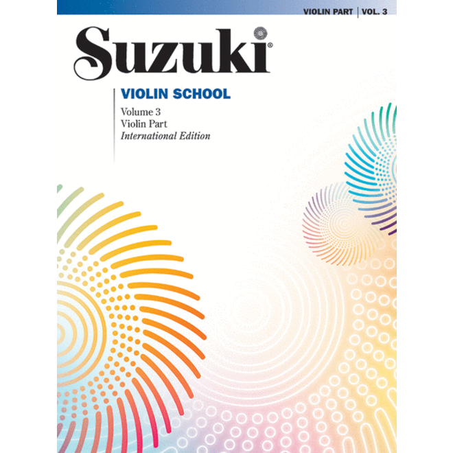 Suzuki Violin School, Volume 3, Violin Part (International Edition)