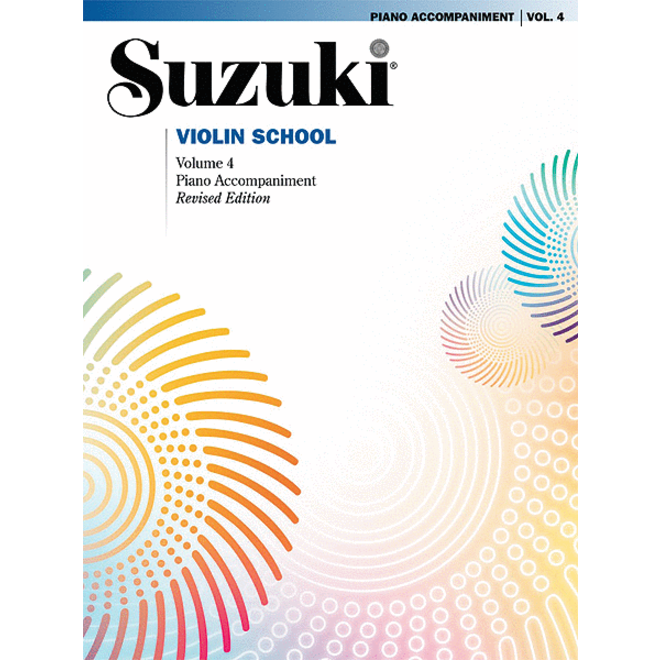Suzuki Violin School, Volume 4, Piano Accompaniments (Revised)