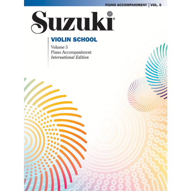 Suzuki Violin School, Volume 5, Piano Accompaniments (Revised)