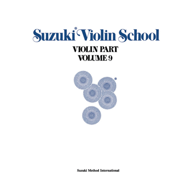 Suzuki Violin School, Volume 9, Violin Part