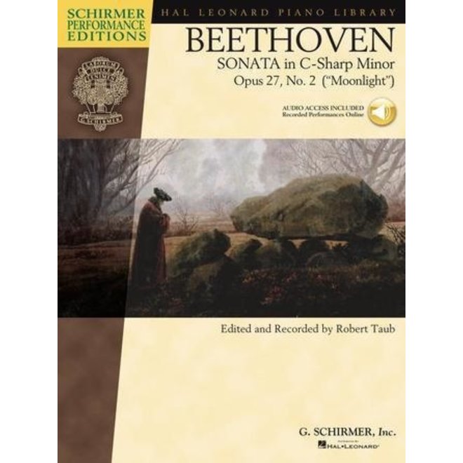 Hal Leonard Schirmer Edition, Beethoven, Sonata in C-sharp Minor, Opus 27, Book & CD