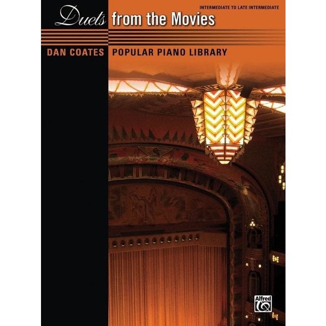 Alfred's Dan Coates Popular Library: Duets from the Movies