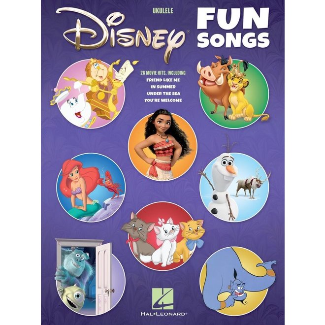 Hal Leonard Disney Fun Songs for Ukulele